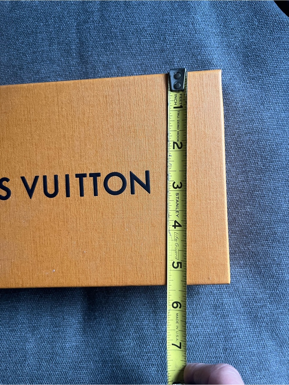 Louis Vuitton Blue Ribbon and Gift Box